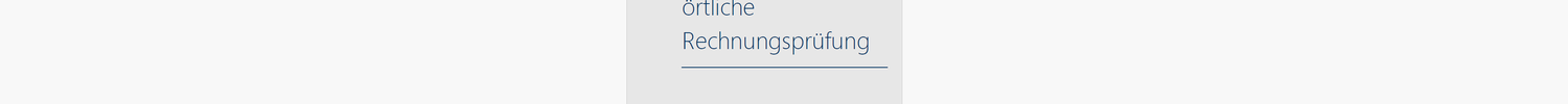 Handbuch örtliche Rechnungsprüfung
