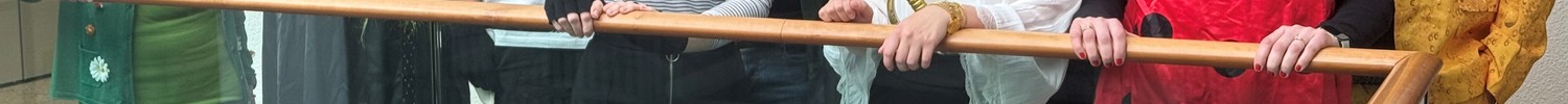 Prüfende aus dem LWL-RPA hatten sich bunt verkleidet.